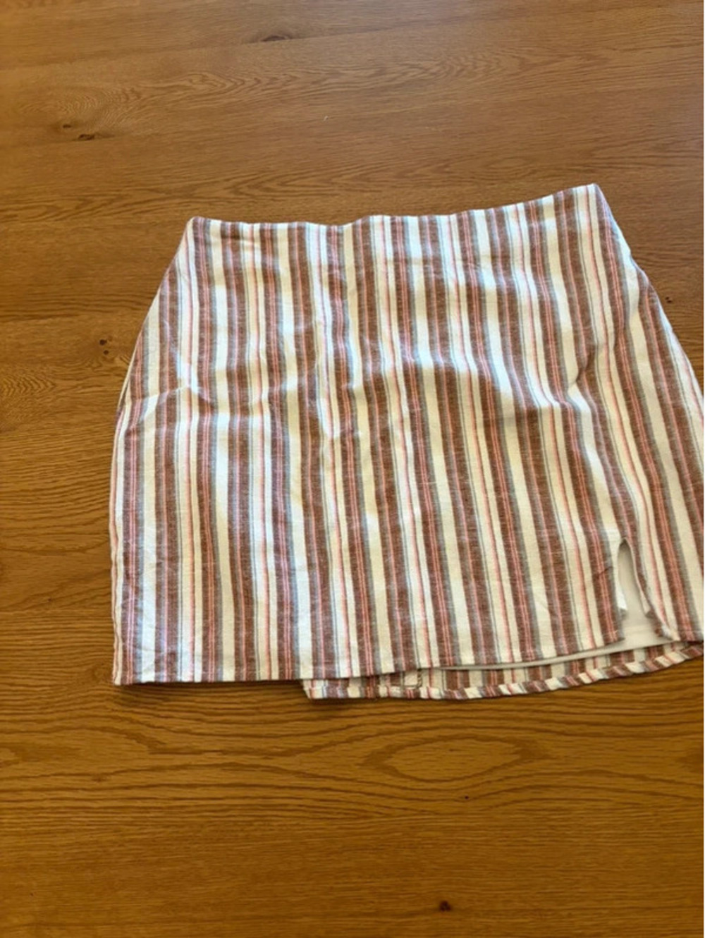 Altar'd State "Izzie Stripe Mini Skirt" M